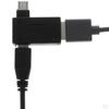 90 degree angle Micro USB 2.0 OTG Host Connector w/ Power for Android Smartphone