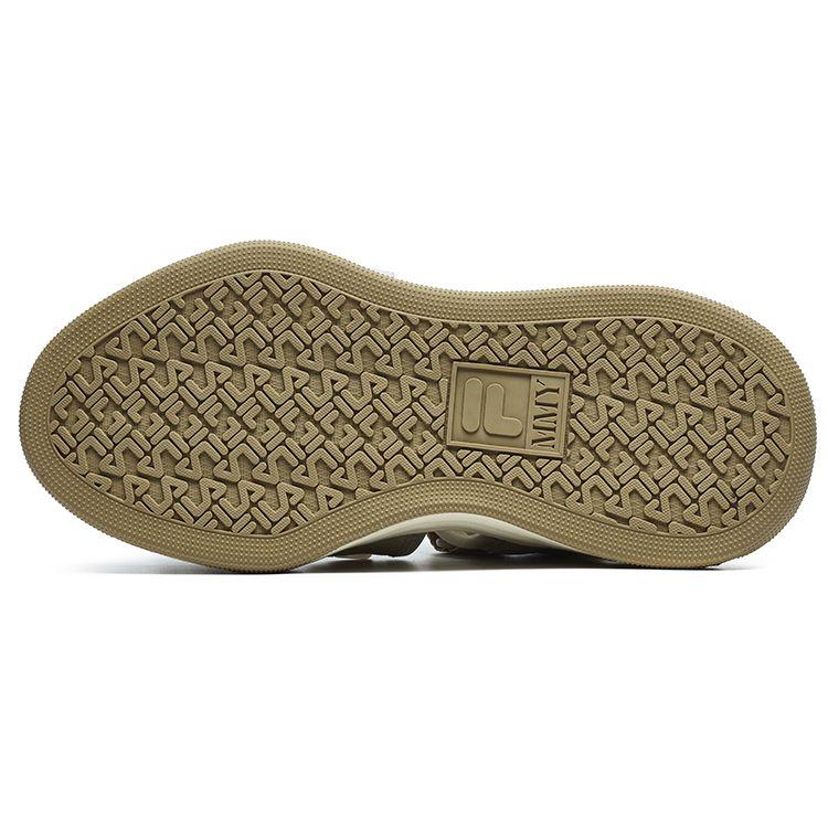 Fila X MIHARA YASUHIRO Leather FM-15 Sandal Casual Beach Sandals Men Sandals Oyster-Gray F12M224403FPB