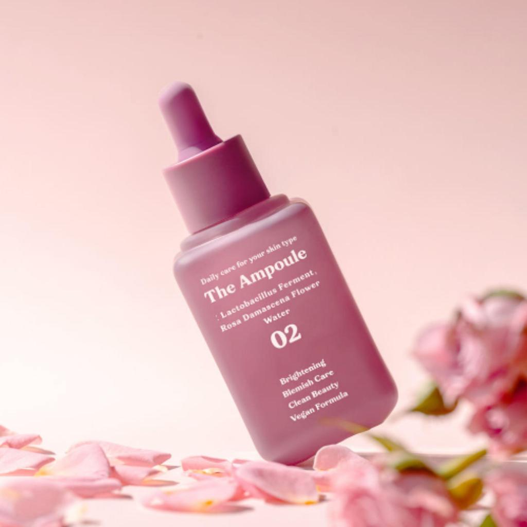 DERMASHARE The Ampoule Lactobacillus Ferment Rosa Damascena Flower Water 50ml