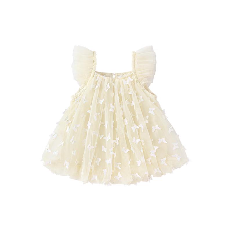 babylove Baby Girl Summer Fly Sleeve Princess Dress 100