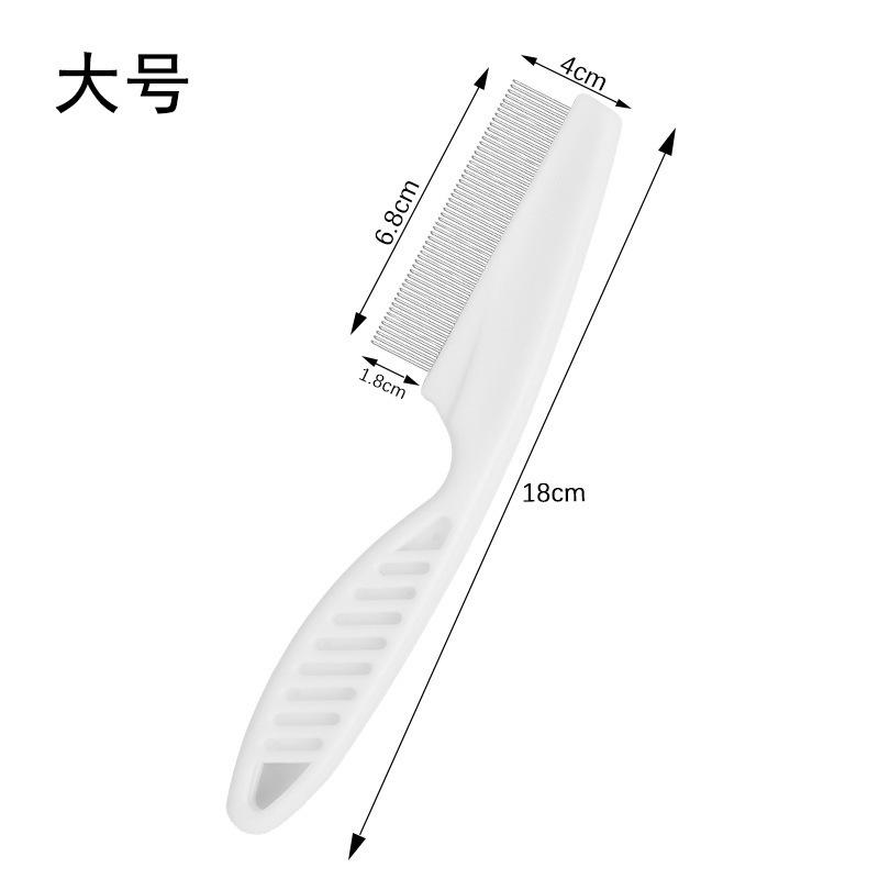Dog cat comb open knot hair removal artifact pet self-cleaning comb row comb massage hair removal special pet comb