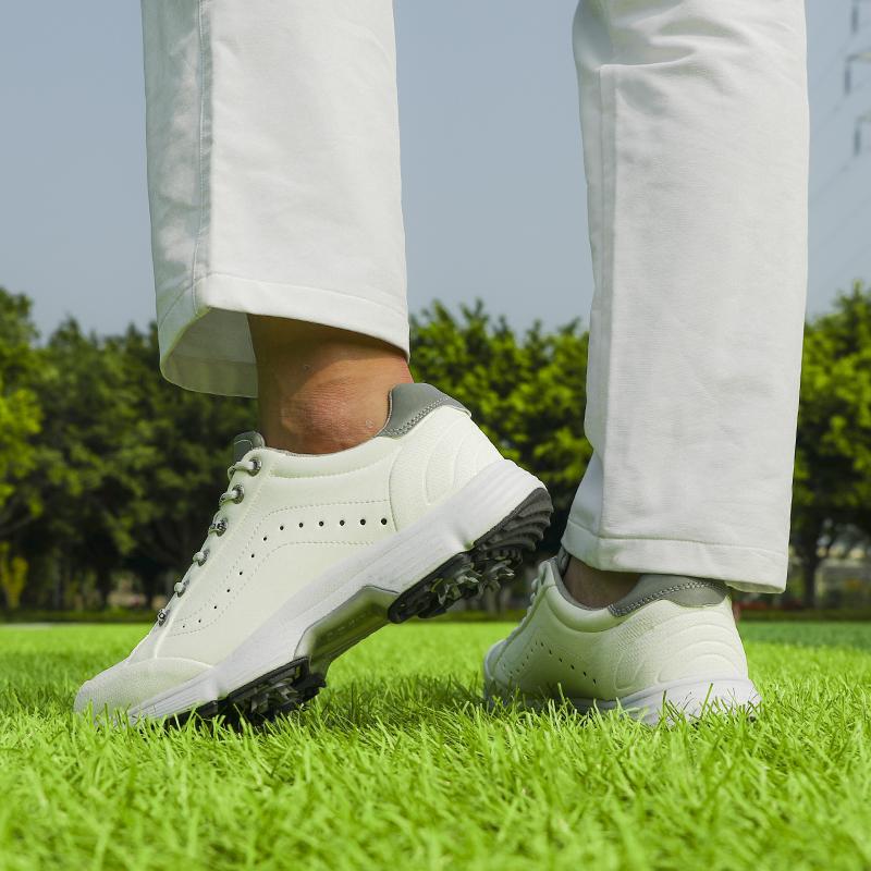 Men Golf Shoes Big Size Outdoor Training Sport Shoes Stable Anti Slip Walking Footwear