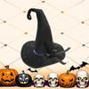 Witch Hat For Halloween Costume Party With Soft Lining Practical Nonwoven Fabric Cosplay Accessories For Kids Adults
