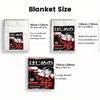 Hajime No Ippo 2D Flat Pattern Flannel Blanket High Quality All Seasons Warmth and Comfort Perfect for Christmas Gifts.SMT0917083