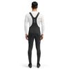 Santic Cycling Bib Bib Cold Road Cycling Size Men's Pants, Tights, Fleece-Lined, Autumn/Winter Weather, Cycling, Bike, Wear, 6-16°C (Black, M)