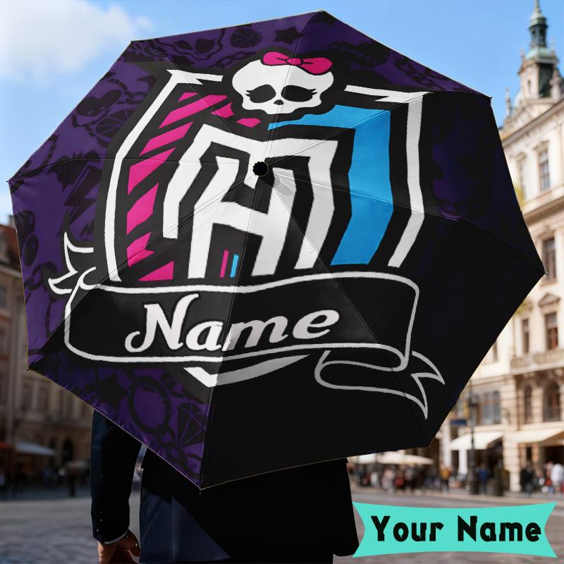 Custom Name High Party Umbrella, Foldable Umbrella Suitable for Outdoor Shopping Travel Sports, Exquisite Gift for Family