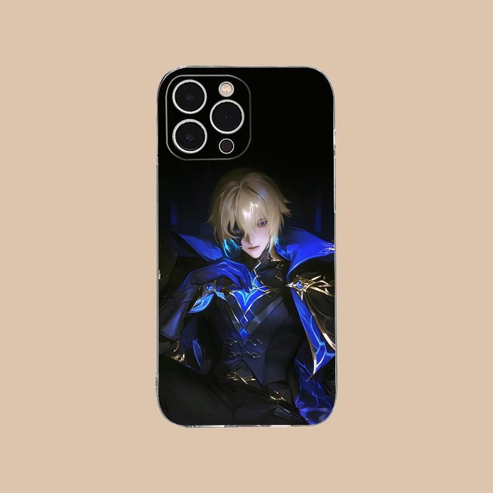 Game GI Dainsleif Phone Case for iPhone 17 16 15 14 13 12 11 X XR XS Air Pro Max Plus Mini Soft TPU Clear Cover