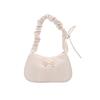 Early spring new bow armpit sweet and fresh foreign style to work commuting fashion shoulder handbag