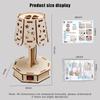 Assembly Model Set Building Model Kits Wooden Light-controlled Lamp Wooden Puzzle Games  Home