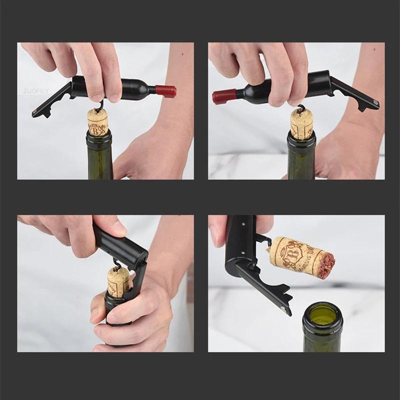 Fashion Stainless Steel Wine Bottle Opener Creative Wine Bottle Fridge Magnets Cute Wine Beer Bottles Opener Wedding Decorations