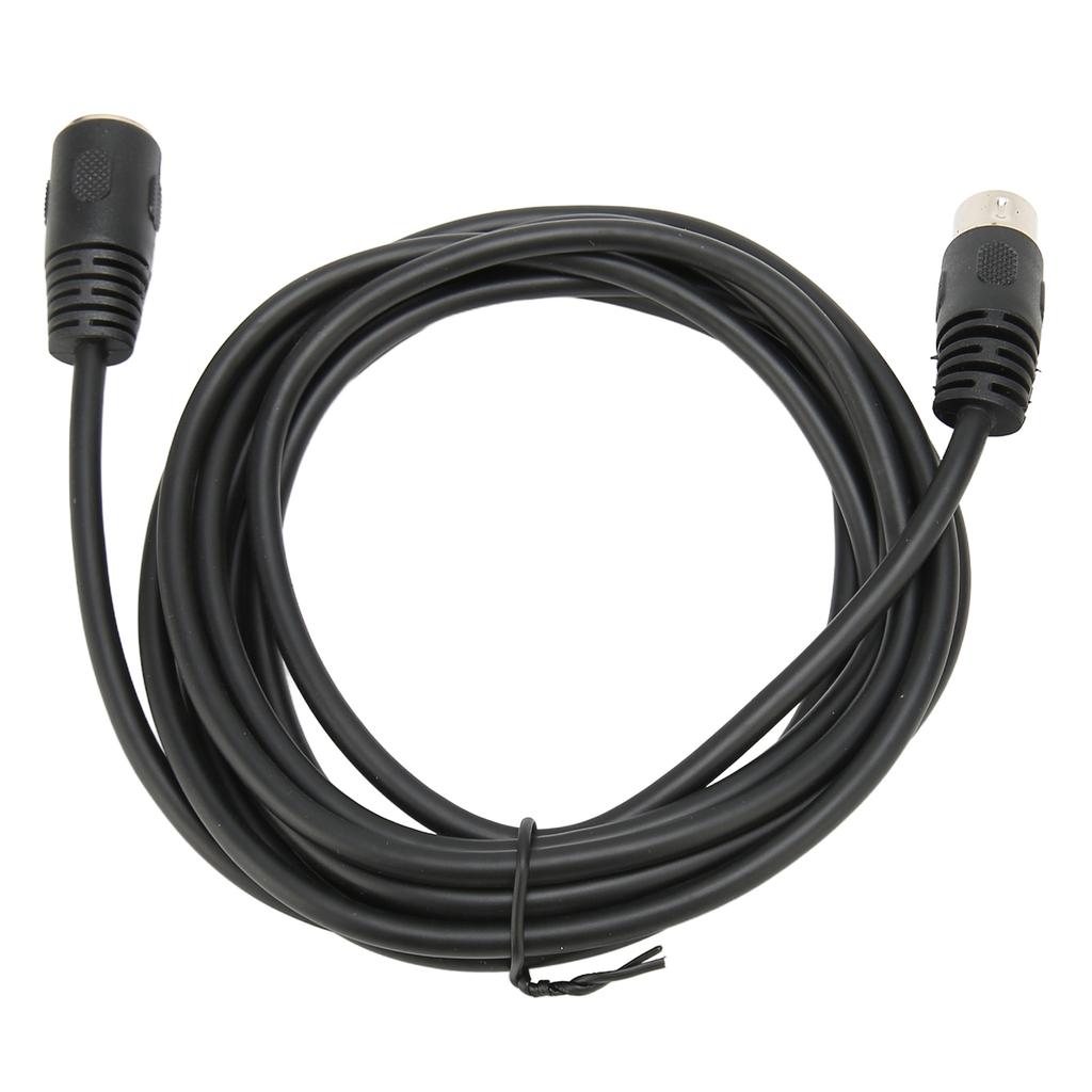 6 Pin DIN Male To Female Cable Sound Data Signal Connection Extension Cord for Digital Sound Devices