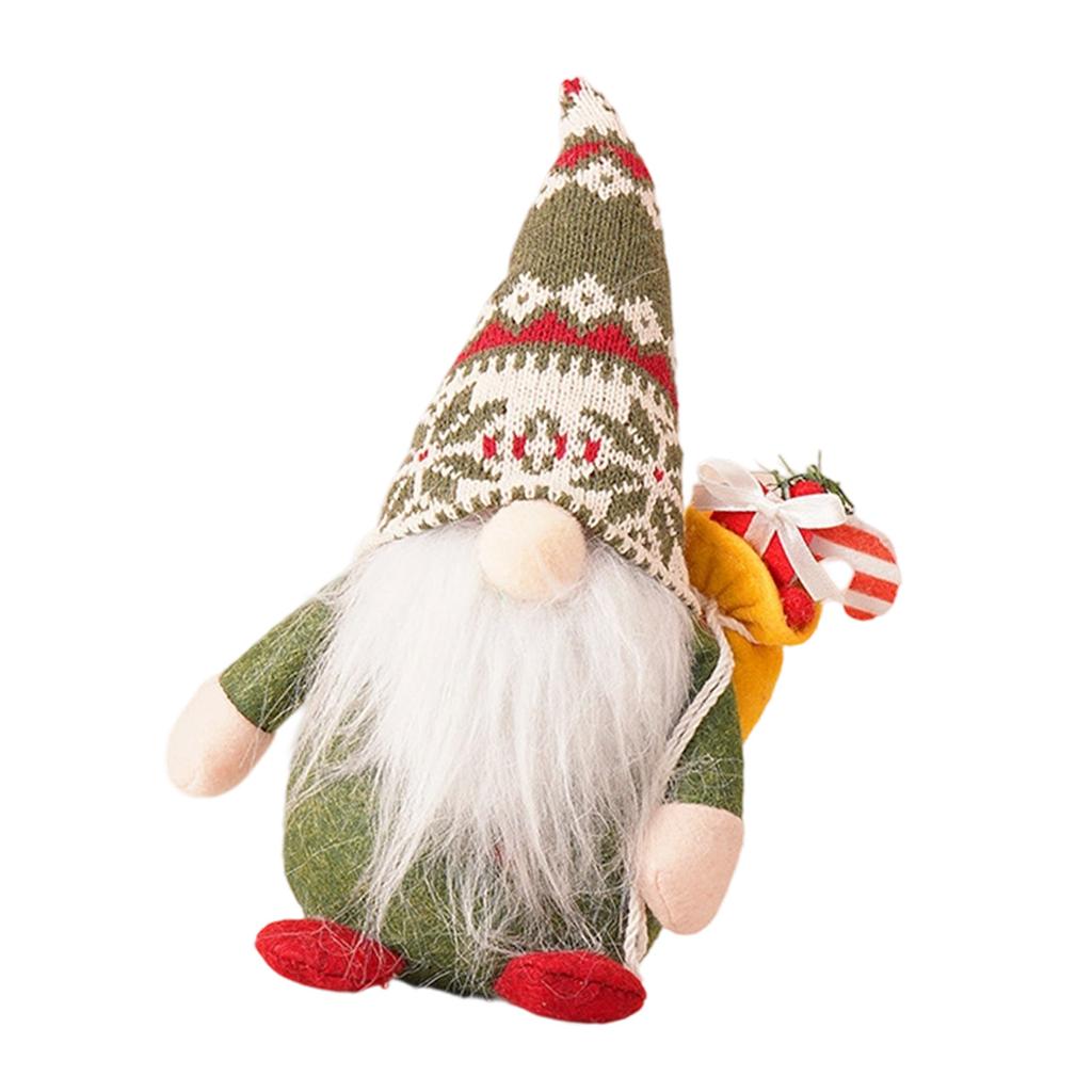 Christmas Gnomes Plush Decors,Handmade Swedish Tomte Gnomes Nisse Scandinavian Ornament Elf Dwarf for Home Decorations
