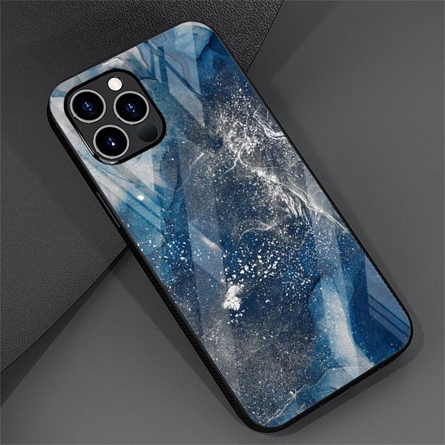 Etui ze szkła z wzorem marmuru do Apple iPhone 13 Pro 11 14 12 7 8 Plus SE 2022 XR X XS Max 6 6S Hartowane etui na telefon