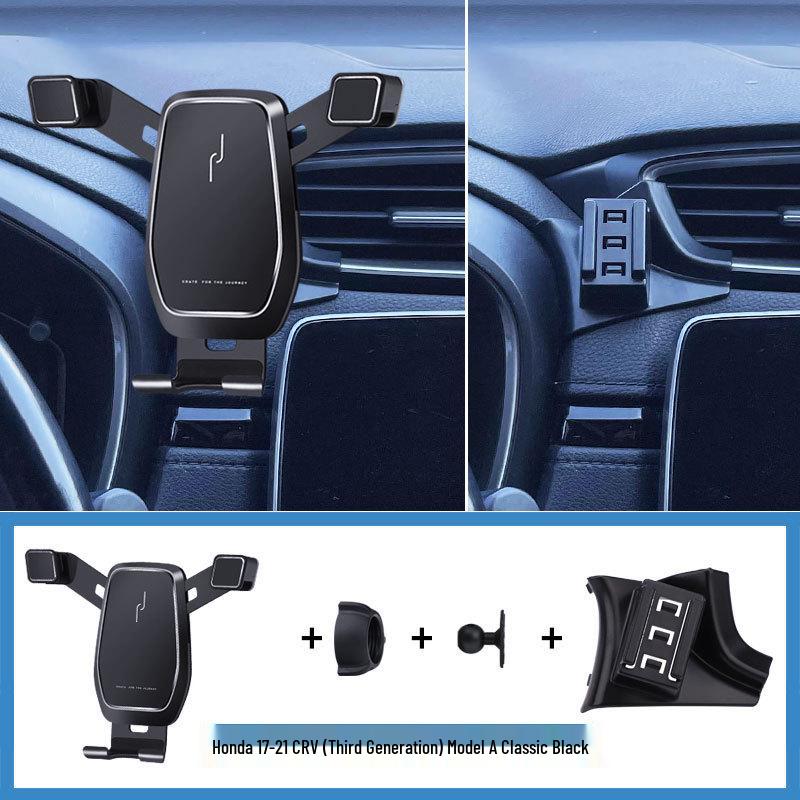 Wireless Charging Car Phone Holder for 17-21 Honda CRV (3rd Gen, Left of Navigation).