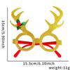 Handmade Plastic Colorful Christmas Glasses Perfect For Kids Featuring Cheerful Santa And Designs Reindeer