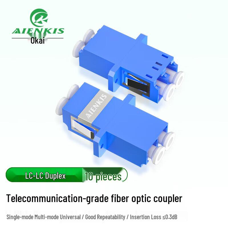 AIENKIS Telecom-Grade Fiber Optic Adapters