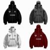 Trendy Y2K Unisex Plush Double Hood Sweatshirt – Unique Autumn/Winter Design