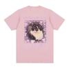 Save The Environment Eat Plastic Cute Cat Graphic T Shirt Funny Men Women O-Neck Clothing T-shirts  Cotton  T-shirt