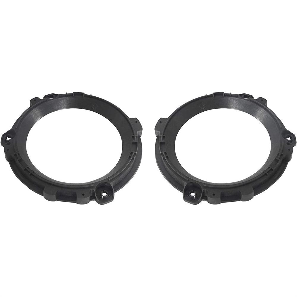 2 Pcs Black 7'' Headlight Mount Bracket Ring Fit For  Wrangler TJ 1997-2006