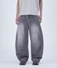 Peulojegteusseuli Curved Denim Pants [Gray]_Bc1572