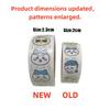400Pcs Chiikawa Hachiware Usagi Roll Sealing Sticker Cartoon Handbook Notebook Decora Tape Stickers Decals Toys Gifts