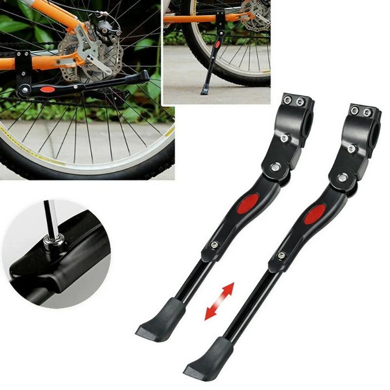 1pc Bicycle Kickstand Parking Rack Adjustable  Bicycle Side Support Kickstand for 22 24 26 Inch Mountain Bike