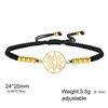 Dawapara Assyrian Star Bracelet Ancient Sumerian Sun Symbol Star of Shamash Charm Stainless Steel  Mesopotamian Jewelry