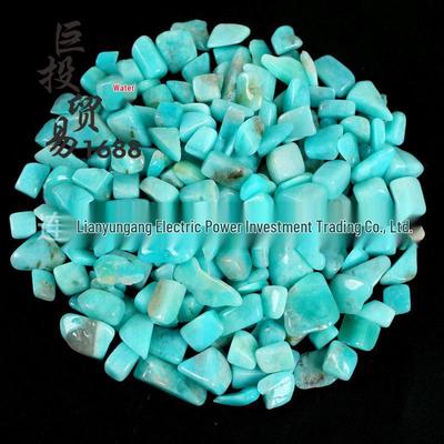 Ice Amazonite Crystal Stone for Decorative Walls and Aquariums