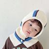 Soft Baby Knitted Hat Dome Infant Balaclava Headgear Soft Baby Woolen Cap  Kids
