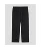 SHIFT.G Ordinary Semi Wide Slacks Black