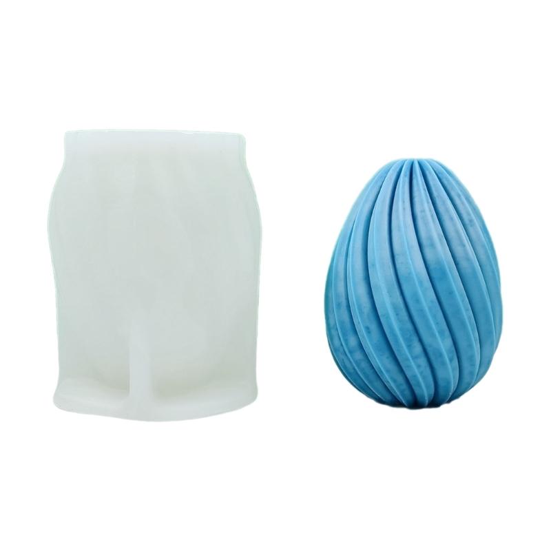 Spirals Geometric Candle Molds Silicone Mould Plaster Molds Epoxy Resin Molds Baking Molds for Chocolate Decorations 1