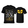 WU-TANG Clan Albumaffisch Tillbehör Tryckta T-shirts Klassisk Street Hip Hop Musik Mode T-shirt Herr Dam Överdimensionerad Harajuku Topp