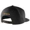 [Carhartt] Cap Firm Duck Flat Brim 106665 Black ONE SIZE