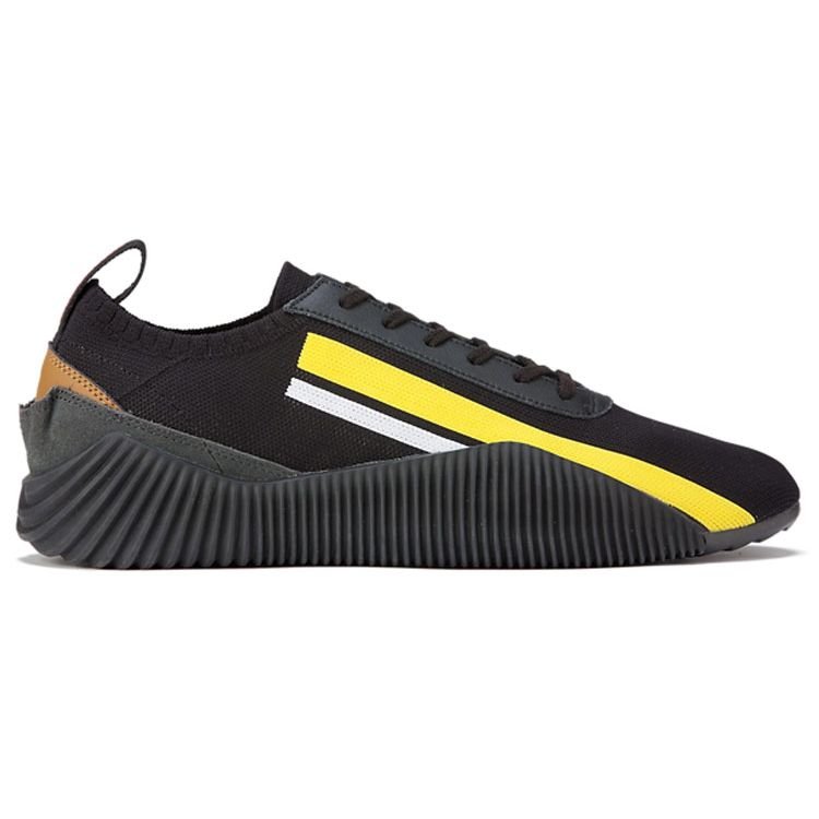 ONITSUKA TIGER Acromount Knit Black Vibrant Yellow Unisex Sneakers 1183B469-001