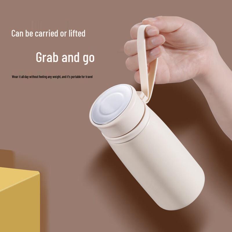 MRSIKEY Mini 304 Stainless Steel Portable Thermos Cup