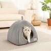 New Triangle Closed Cat Bed Warm Thickened Pet Nest Deep Sleep Cave House For Cats & Small Dogs Bed Cat Tents