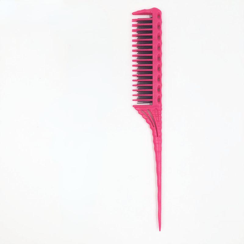 Peigne de coiffure professionnel, accessoires de coupe de cheveux, brosse démêlante, peignes de séparation, accessoires pour cheveux, brosses à bords