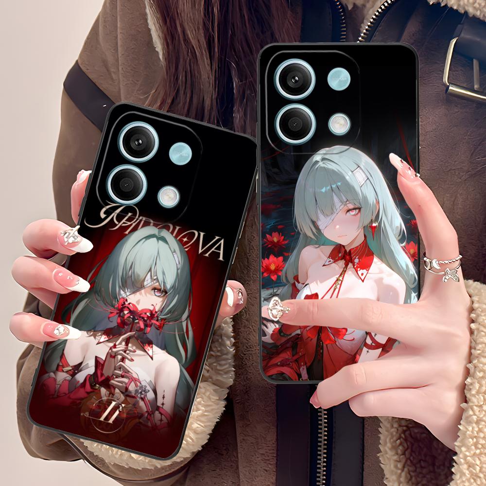 Wuthering Waves Phrolova Phone Case for POCO F7 F6 F5 F4 F3 F2 Pro GT C75 C71 C65 C61 C40 Pro Ultra Colorful Printing Cover