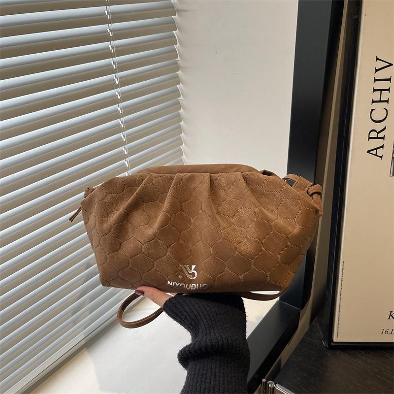Popular Trendy Cloud-shaped Bag Combined with Niche Single-shoulder Crossbody Bag