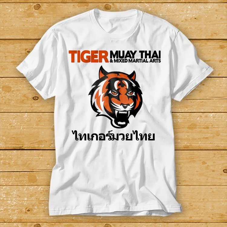 Muay Thai Tiger Fighting Tee Thailand Sport Design Super Unisex Unisex Fashion 2722