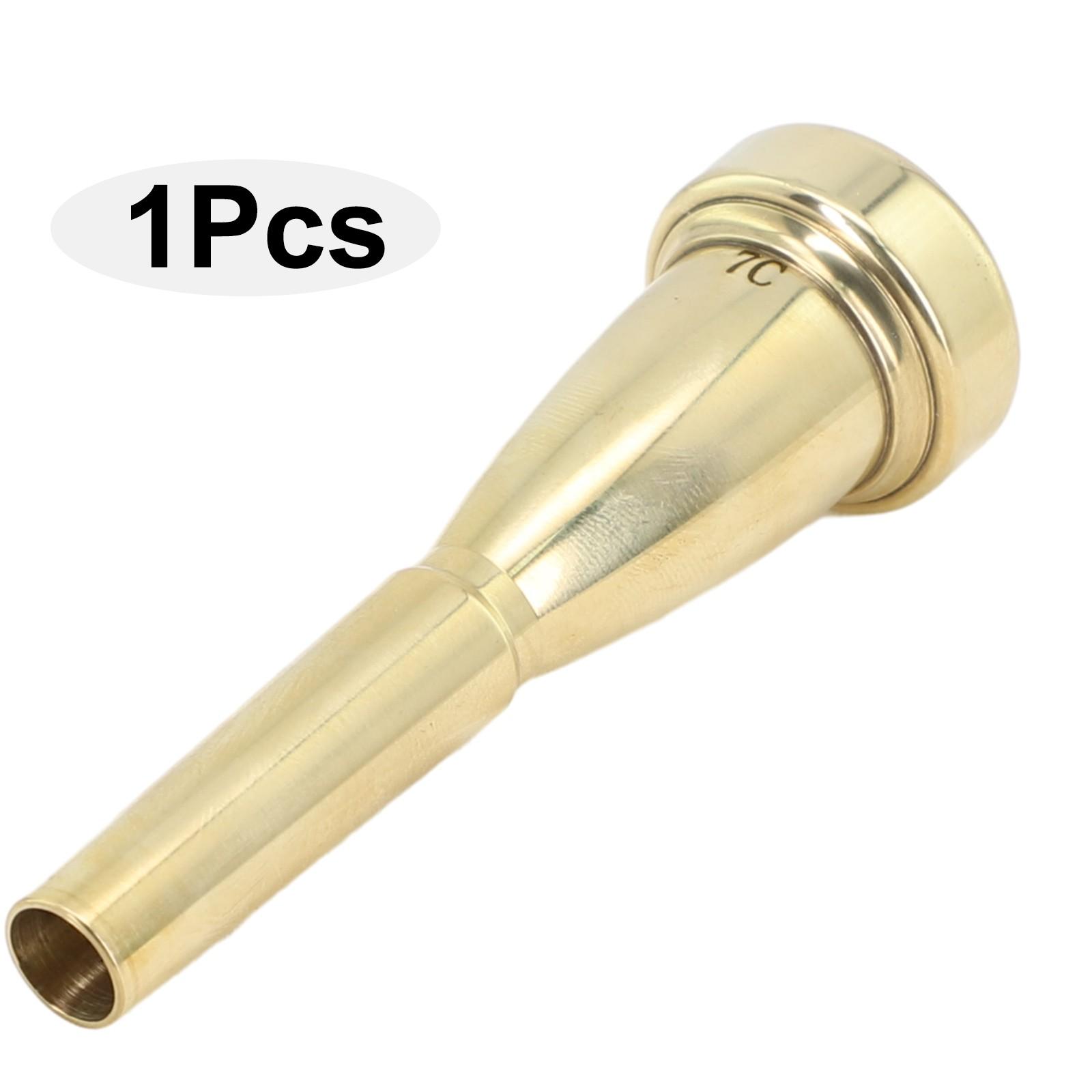 

8.5*2.7*2.7см Труба мундштук аксессуары сплава для начинающих Gold 7C