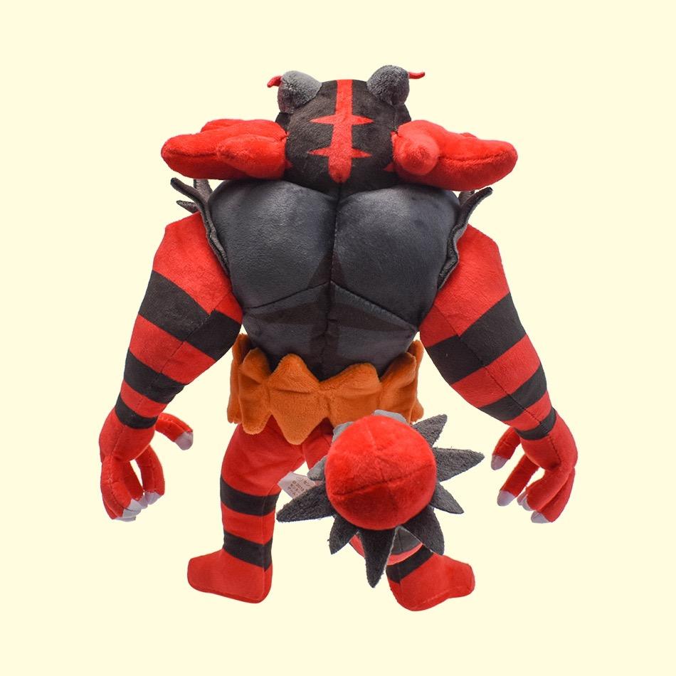 Alola Final Evolution Incineroar Plush - Ultimate Form of Litten Fire Tiger Stuffed Doll, Big Cat Collectible Toy