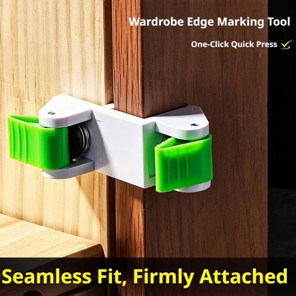 One-Touch Press Cabinet Filler Marker Adjustable Cabinet Trim Clamp Drawer Fixing Clip Woodworking