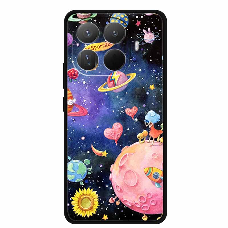 3D TPU Case For Xiaomi 15T 15 T 5G Relief Flowers Coque Embossed Blossoms Funda Silicone Soft Back Phone Cover For Xiaomi15T