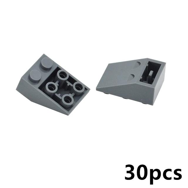 Sklon obrácený 2x1x3 Stavebnice Kompatibilní 2449 Technické díly DIY Sestavovací částice Skloněná plocha Obrácené cihličky MOC Hračky