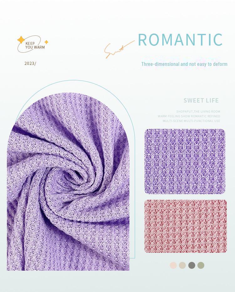 Tessuto Jacquard Elasticizzato per Abbigliamento Sportivo a Forma di Waffle all'Ananas