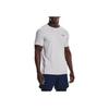 Under Armour Solid Logo Training T-Shirt Men Tops Halo-Gray 1370317-014