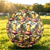 Pikachu Printed Size 5 Standard Football, Waterproof PU Training Soccer Ball for Outdoor Sports