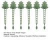 Christmas Wreath Hanger Silicone Xmas Garland Holder Reusable Adhesive Straps Wreath Holder for Mantel Fireplace Front Door Festive Decoration