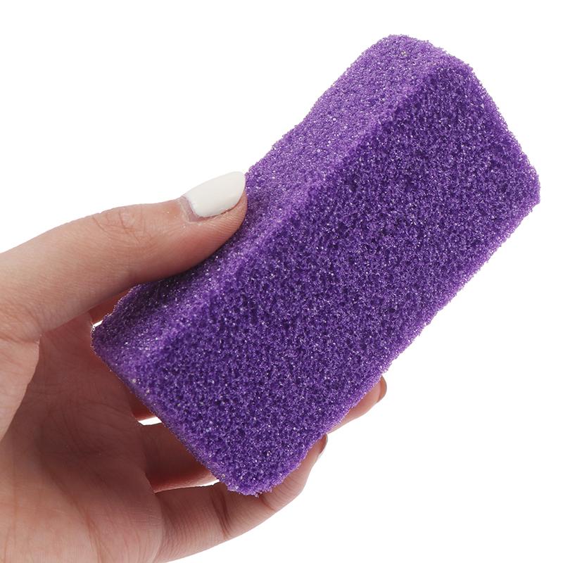 1Pcs Foot Pumice Sponge Callus Exfoliate Stone Skin Remove Pedicure Scrubber